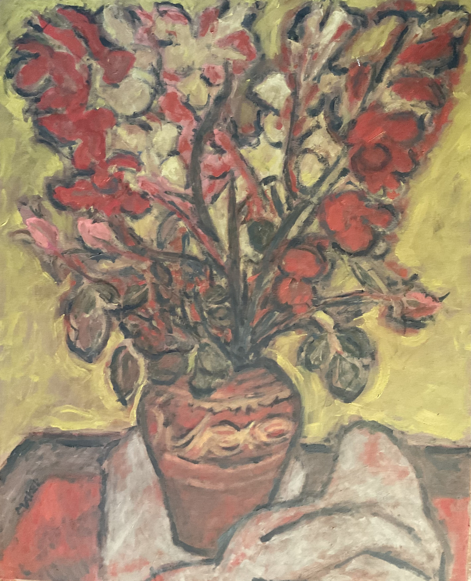 still-life oil painting